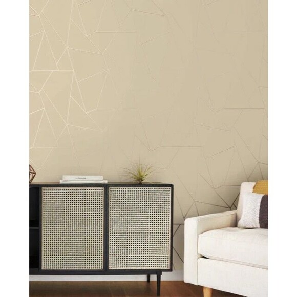 Antonina Vella Wallpaper Modern Metals Second Edition Nazca 2‎ Rolls 56.9 SQ FT - Picture 6 of 7